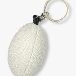 rugby ball keychain