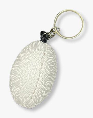 rugby ball keychain